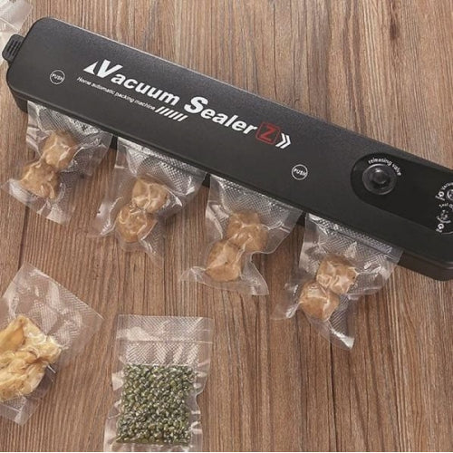 Aparat de vidat pungi - Vacuum Sealer negru