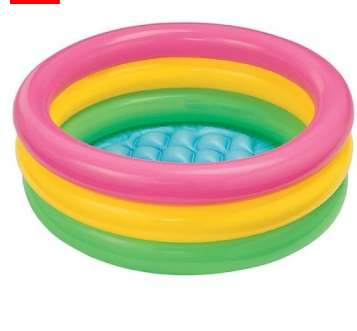 Piscina gonflabila Intex cu 3 inele, 61 x 22 cm