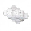 Oglinzi Decorative Stickere Hexagonale - 12 Bucati