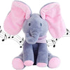 Elefant interactiv din plus Peek a Boo COMPLET ROZ