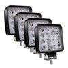 Set 4 proiectoare 16 LED 48W auto OFF-ROAD, IP 67