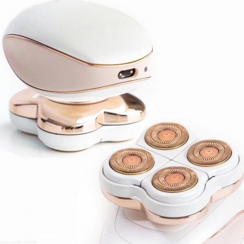 Set epilator picioare + facial + sprancene