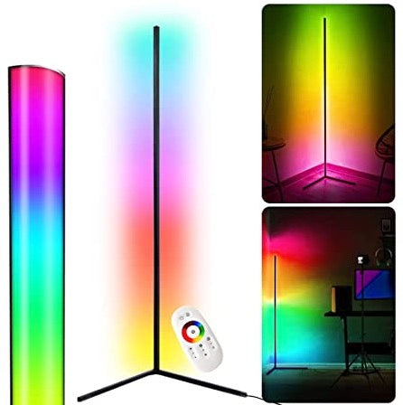 Lampa RGB 142 cm inaltime, jocuri de lumini, telecomanda inclusa