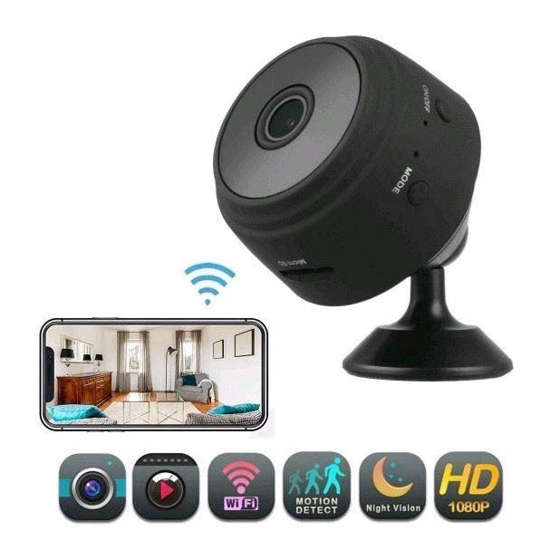 Camera video Wi-Fi 1080p HD, unghi 150, NightVision, Senzor de miscare