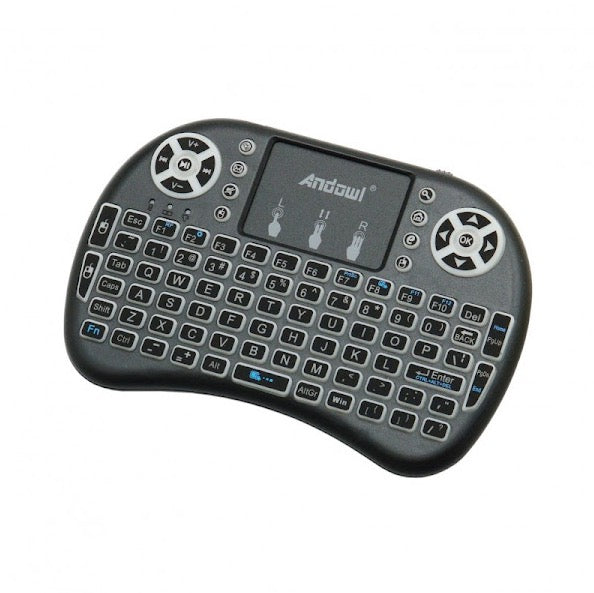 Mini tastatura Wireless, iluminata in 3 culori, Andowl Q-K03