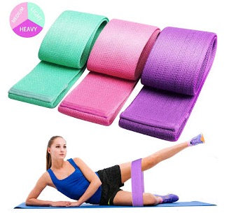 Kit: Set benzi fitness + Set 3 corzi elastice pentru fitness